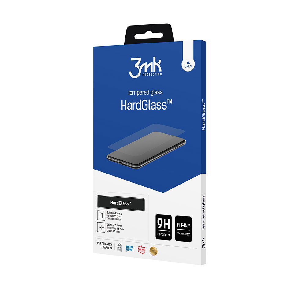 3MK HardGlass Screen Protector for Motorola Moto G06, Tempered Glass, Full Glue