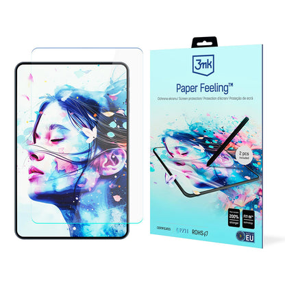 3MK Paper Feeling Screen Protector for Apple iPad (2025) / (2022), Plastic, Set of 2 pieces