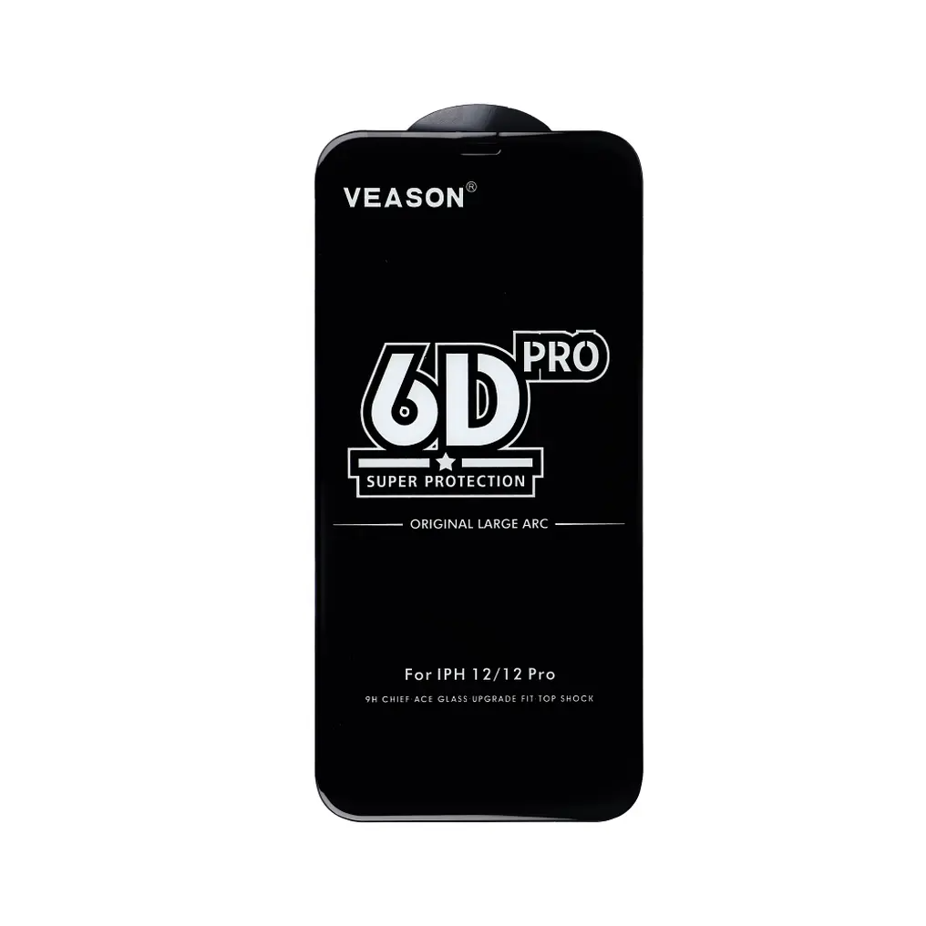 Veason PRO Screen Protector for Samsung Galaxy A56 A566 / A36 A366, Tempered Glass, Full Glue, 6D, Black