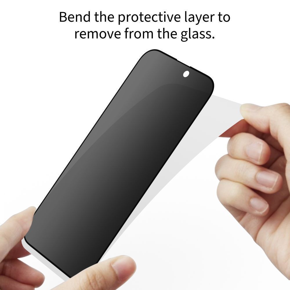 Privacy Tech-Protect Spy+ Screen Protector for Samsung Galaxy S26 S942, Tempered Glass, Full Glue, Set of 2 Pieces