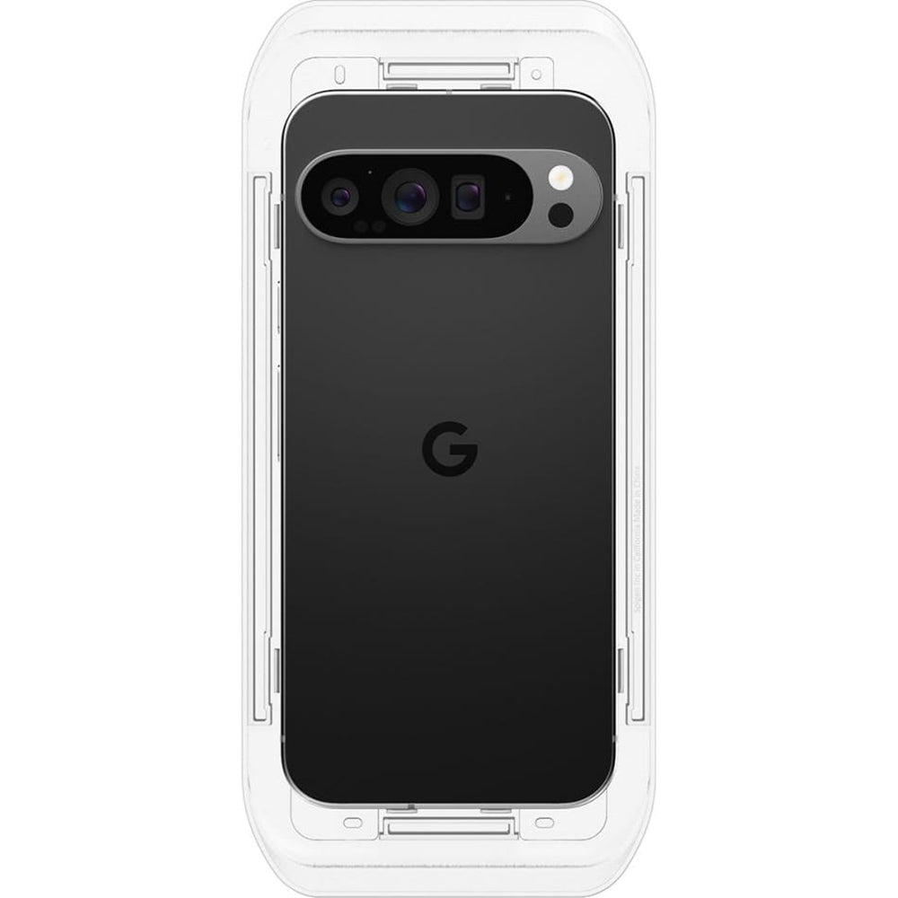 Spigen GlastR EZ FIT Screen Protector for Google Pixel 9 Pro XL, Tempered Glass, Full Glue, Set of 2 pieces AGL08445