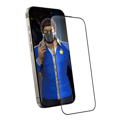 Blueo Anti-Dust HD Screen Protector Film for Apple iPhone 11 / XR, Tempered Glass, Full Glue, Black