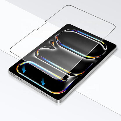 Blueo HD Screen Protector Film for Apple iPad Air (2022) / Pro 11 (2021) / Air (2020) / Pro 11 (2020), Tempered Glass, Full Glue