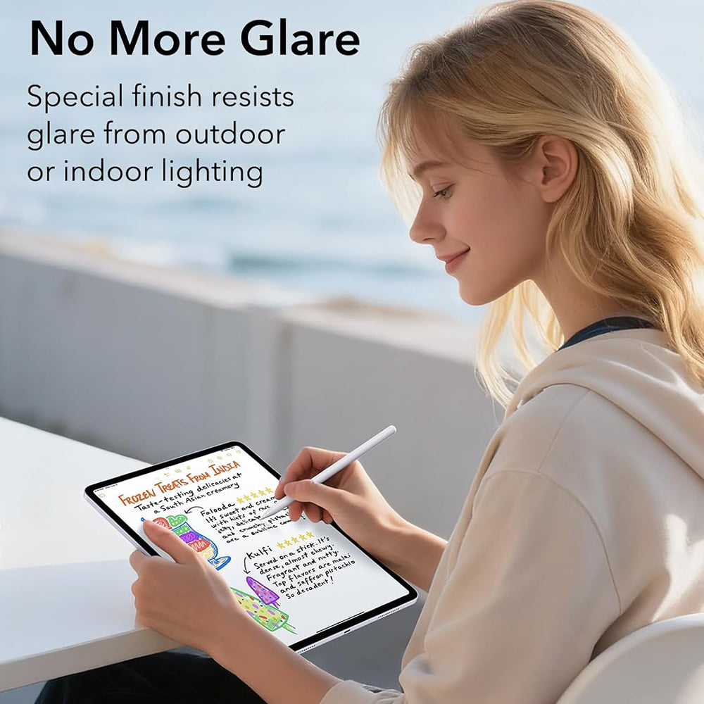 ESR Paper Feel UltraFit Screen Protector for Apple iPad Air 13 (2026) / Air 13 (2025), Plastic, Set of 2 Pieces