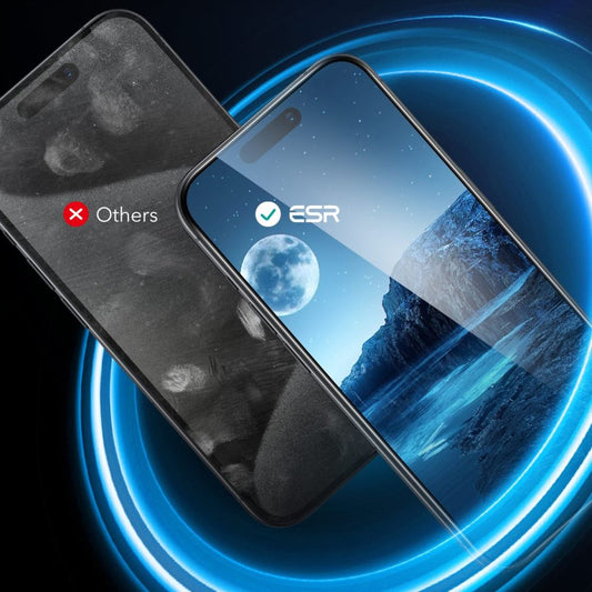 ESR Screen Protector for Apple iPhone 16, Tempered Glass, Full Glue