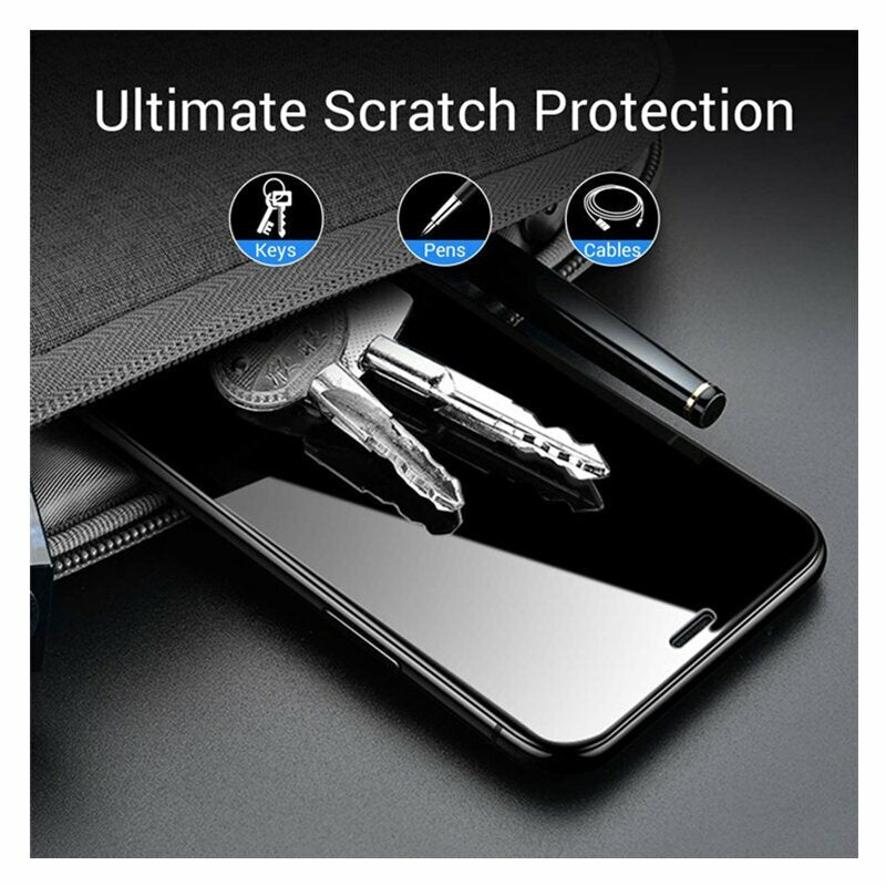 Lito Screen Protector Film for Apple iPhone 15 Pro Max, Tempered Glass, Full Glue, 2.5D, Black
