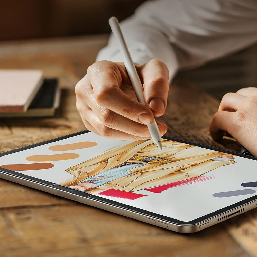 Matte ESR Paper Feel Screen Protector for Apple iPad Pro 13 (2024), Plastic, Set of 2 Pieces