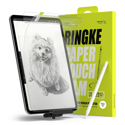 Matte Ringke Paper Touch Hard Screen Protector for Apple iPad Pro 13 (2024), Plastic