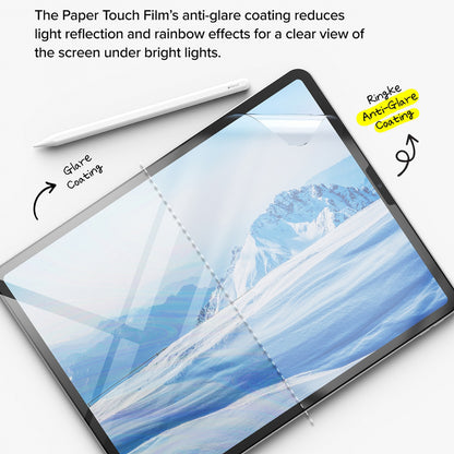 Matte Ringke Paper Touch Hard Screen Protector for Apple iPad Pro 13 (2024), Plastic