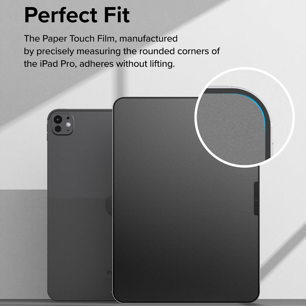 Matte Ringke Paper Touch Hard Screen Protector for Apple iPad Pro 13 (2024), Plastic