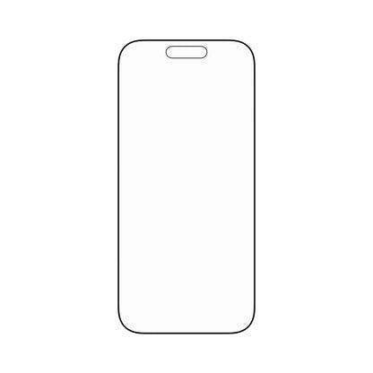 PanzerGlass Ultra-Wide Fit Stealth Fastfit Screen Protector for Apple iPhone 17 / 16 Pro, Tempered Glass, Full Glue, Black