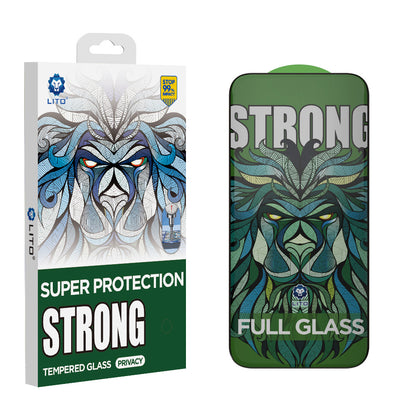 Privacy Screen Protector Lito D+ Max Strong for Apple iPhone 17 Air, Tempered Glass, Full Glue