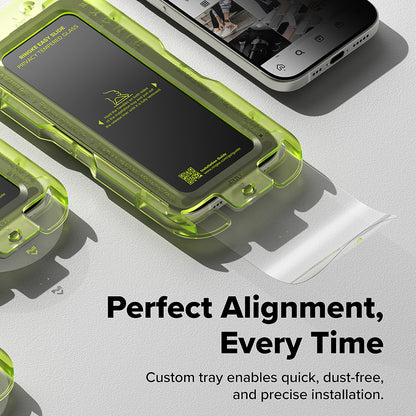 Privacy Screen Protector Ringke Easy Slide for Apple iPhone 17 Air, Tempered Glass, Full Glue, Set of 2 pieces