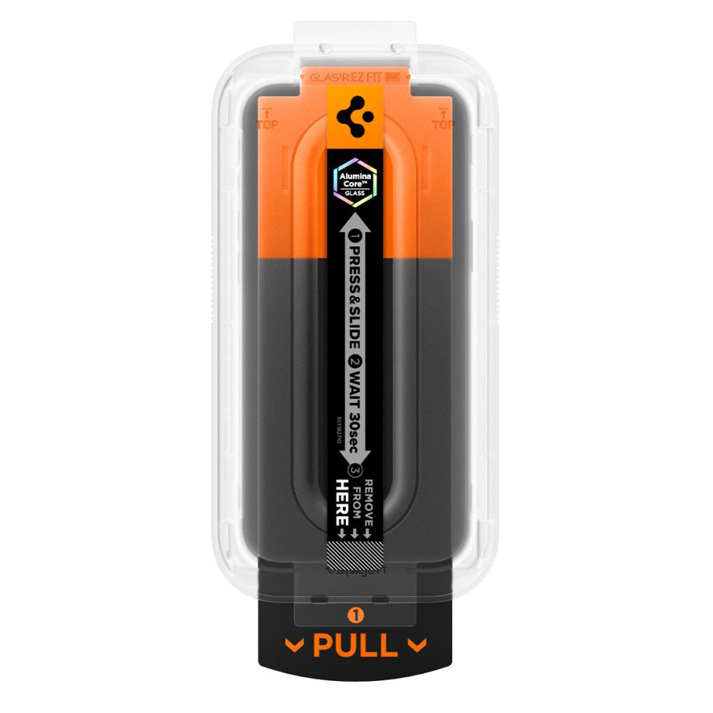 Spigen GlastR EZ FIT Pro Privacy Screen Protector for Apple iPhone 17 Pro Max / 16 Pro Max, Tempered Glass, Full Glue