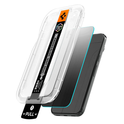 Spigen GlastR EZ FIT Pro Privacy Screen Protector for Google Pixel 11 / 10, Tempered Glass, Full Glue, Set of 2 pieces AGL11546