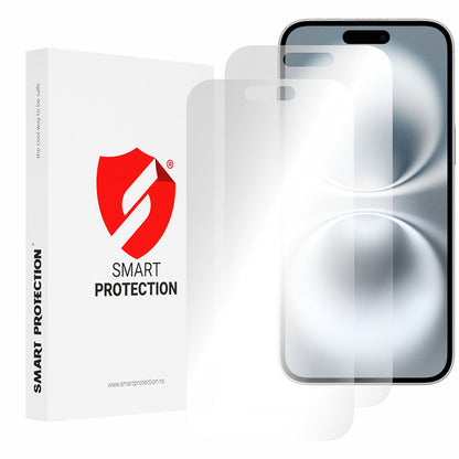 Smart Protection Premium Classic Screen Protector for Apple iPhone 16 Plus, Plastic, Set of 2 pieces