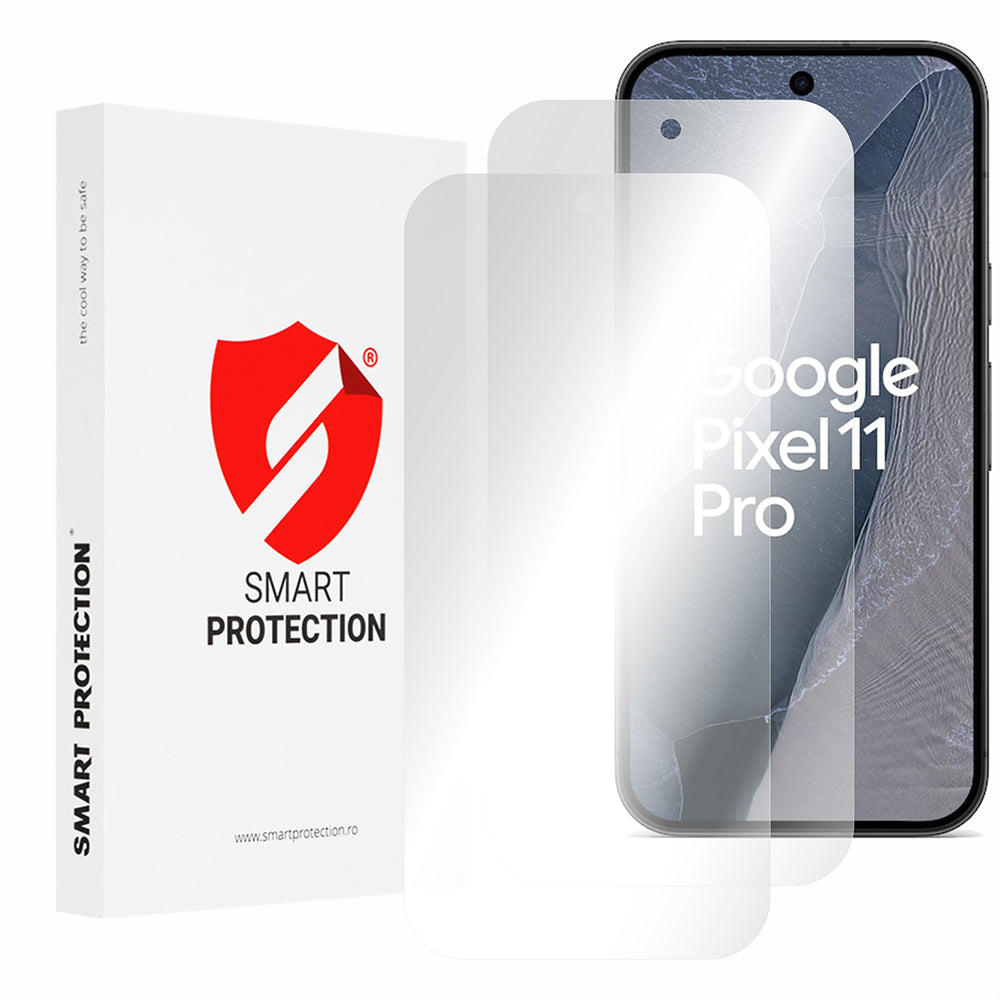 Smart Protection Premium Classic Screen Protector Film for Google Pixel 11 Pro, Plastic, Full Glue, Set of 2 pieces