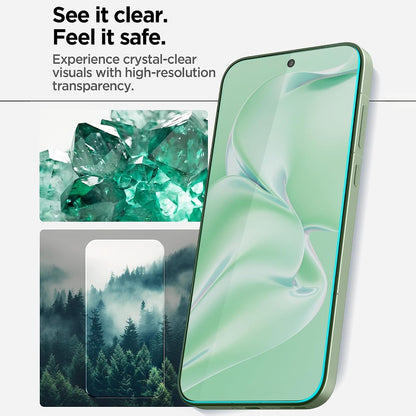 Spigen GlastR AlignMaster S Screen Protector for OnePlus 15R, Tempered Glass, Full Glue, Set of 2 pieces AGL11398