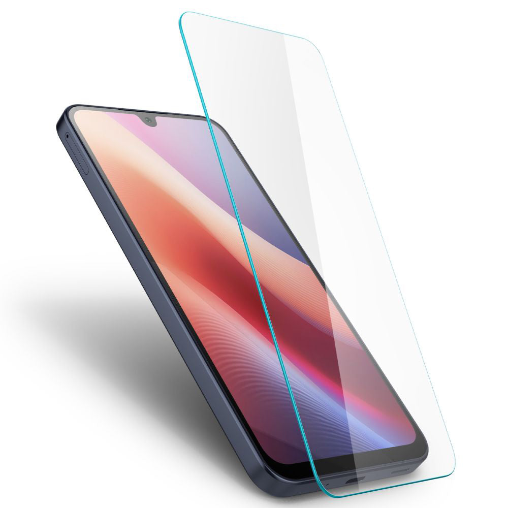 Spigen GlastR Slim Screen Protector for Samsung Galaxy A26 A266 / A16 5G A166 / A16 4G A165, Tempered Glass, Full Glue, Set of 2 Pieces