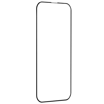 Techsuit Screen Protector Film for Apple iPhone 14 Pro, Tempered Glass, Full Glue, 111D, Black