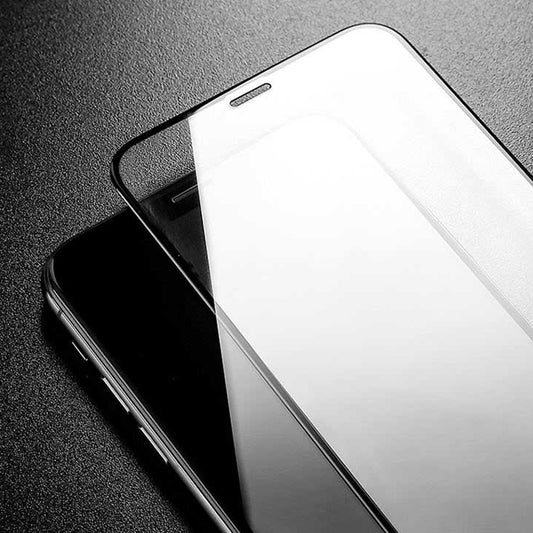 Techsuit Screen Protector Film for Motorola Moto G47 / G37 Power / G37, Tempered Glass, Full Glue, 111D, Black