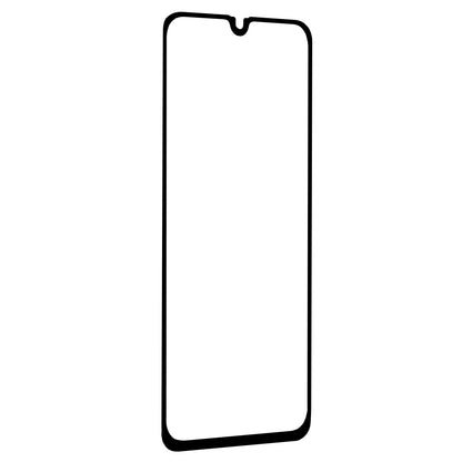 Techsuit Screen Protector Film for Samsung Galaxy A40 A405, Tempered Glass, Full Glue, 111D, Black