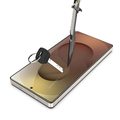 Techsuit TitanGlass CrystalHD Screen Protector for Samsung Galaxy S26, Tempered Glass, Full Glue