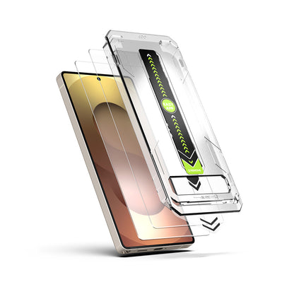 Techsuit TitanGlass CrystalHD Screen Protector for Samsung Galaxy S26 Ultra, Tempered Glass, Full Glue, Set of 2 Pieces