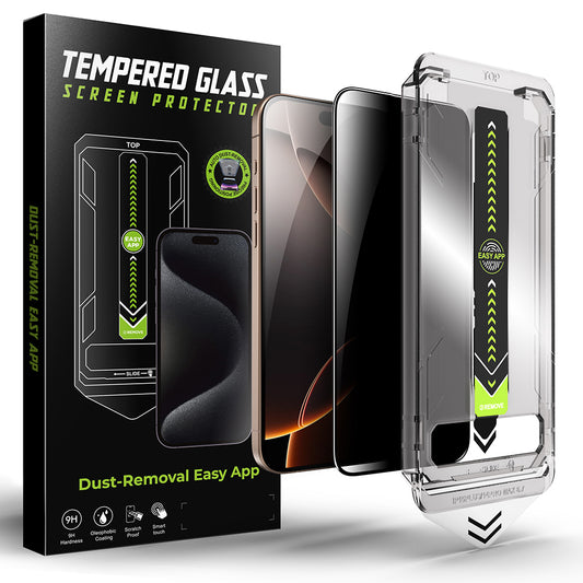 Privacy Screen Protector Techsuit TitanGlass for Apple iPhone 11 Pro / XS / X, Tempered Glass, Full Glue