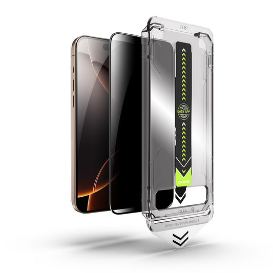 Privacy Screen Protector Techsuit TitanGlass for Apple iPhone 11 Pro / XS / X, Tempered Glass, Full Glue