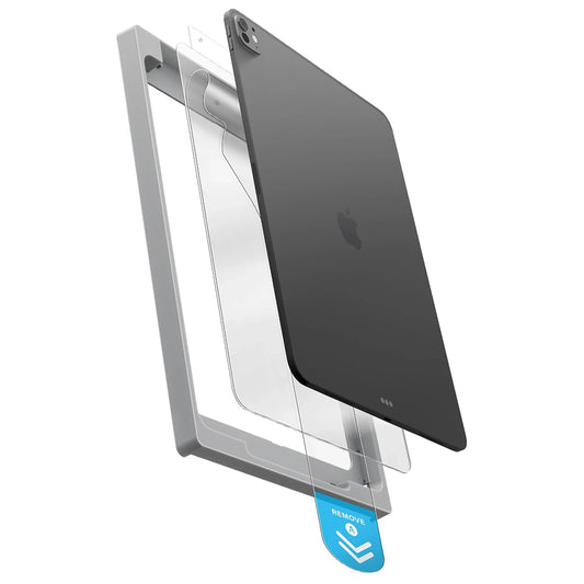 UNIQ Optix Exofit Screen Protector for Apple iPad (2025), Tempered Glass, Full Glue