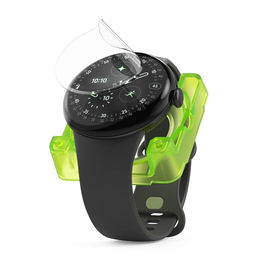 Ringke Dual Easy Pro Protection Film for Google Pixel Watch 4 45mm, Set of 2 pieces, Plastic