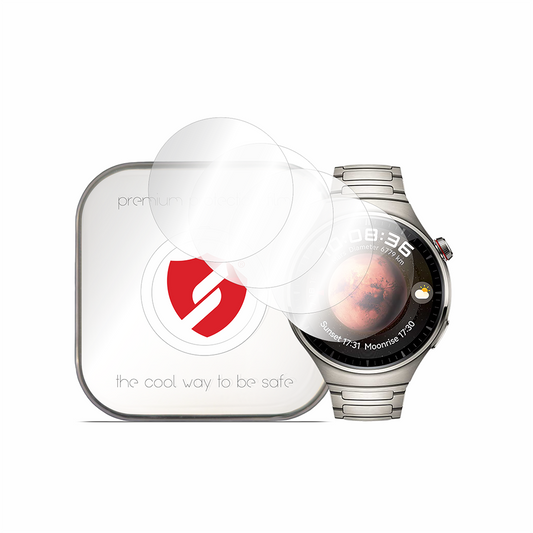 Smart Protection Premium Classic Screen Protector Film for Huawei Watch 4 Pro, Set of 4 pieces, Plastic