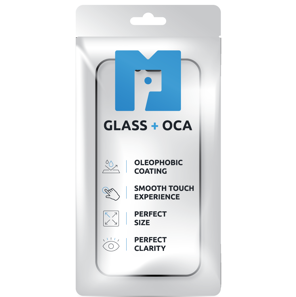 Screen Glass + OCA MP compatible with Apple iPhone 11 Pro Max, Black