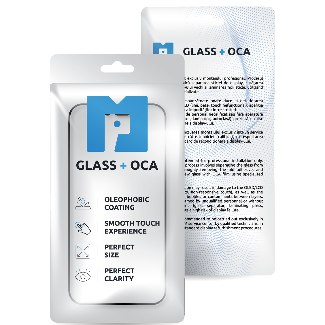 Screen Glass + OCA MP compatible with Samsung Galaxy S24 S921, Black