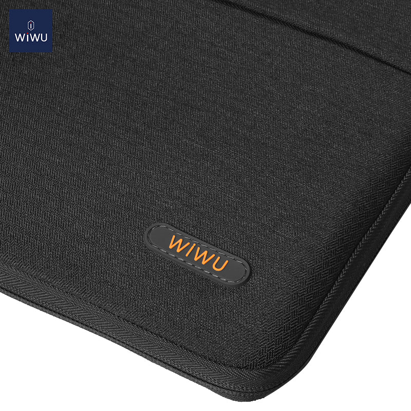 WiWu Pilot Sleeve Laptop Bag 13inch, Black 