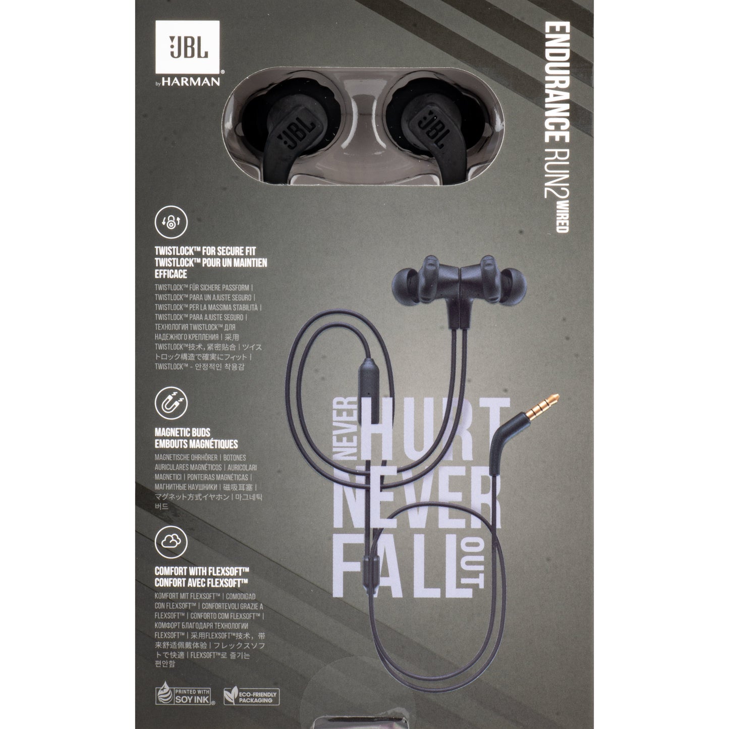 Handsfree 3.5mm JBL Endurance Run 2, Black ENDURRUN2BLK 