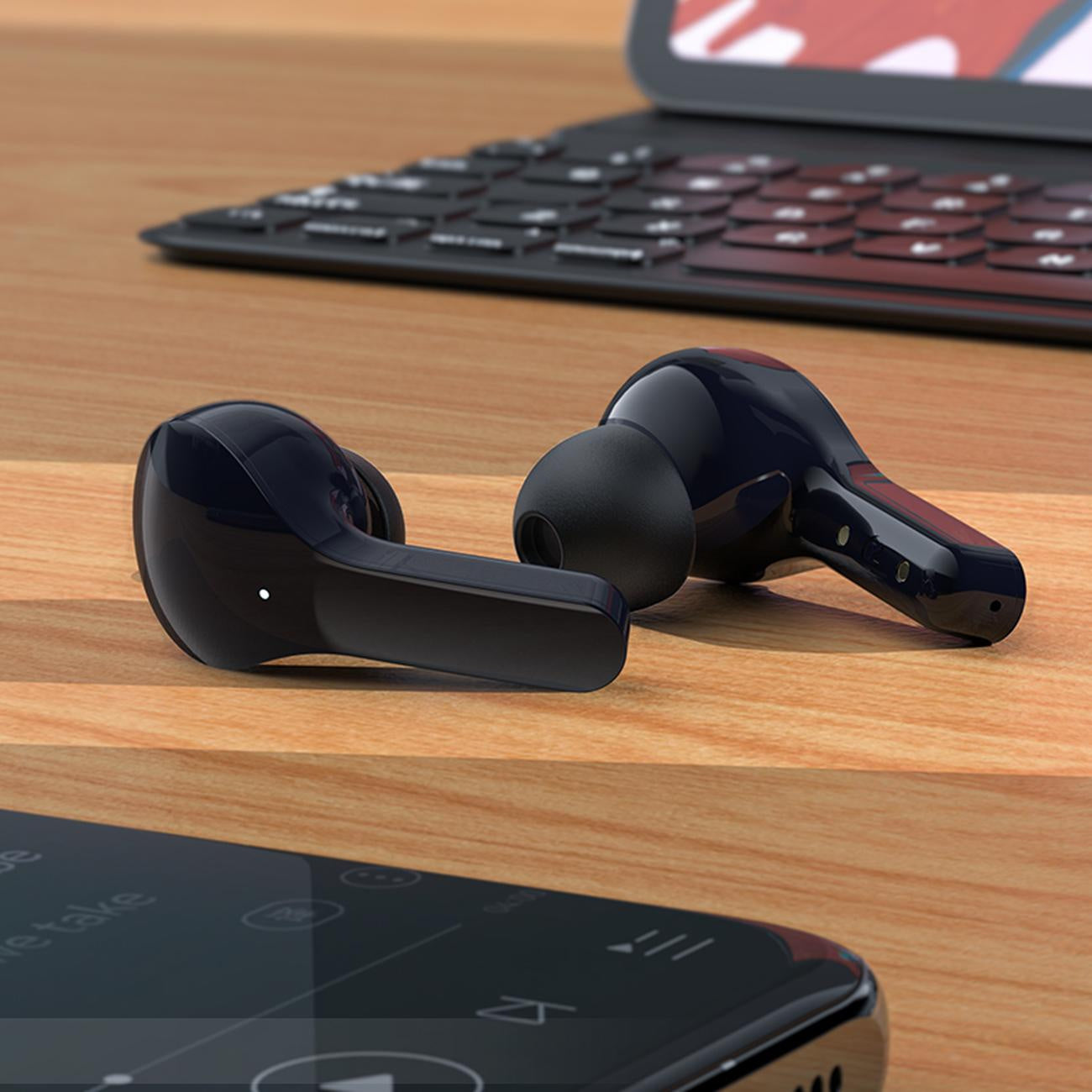 Acefast T6 Bluetooth Handsfree, TWS, Navy Blue