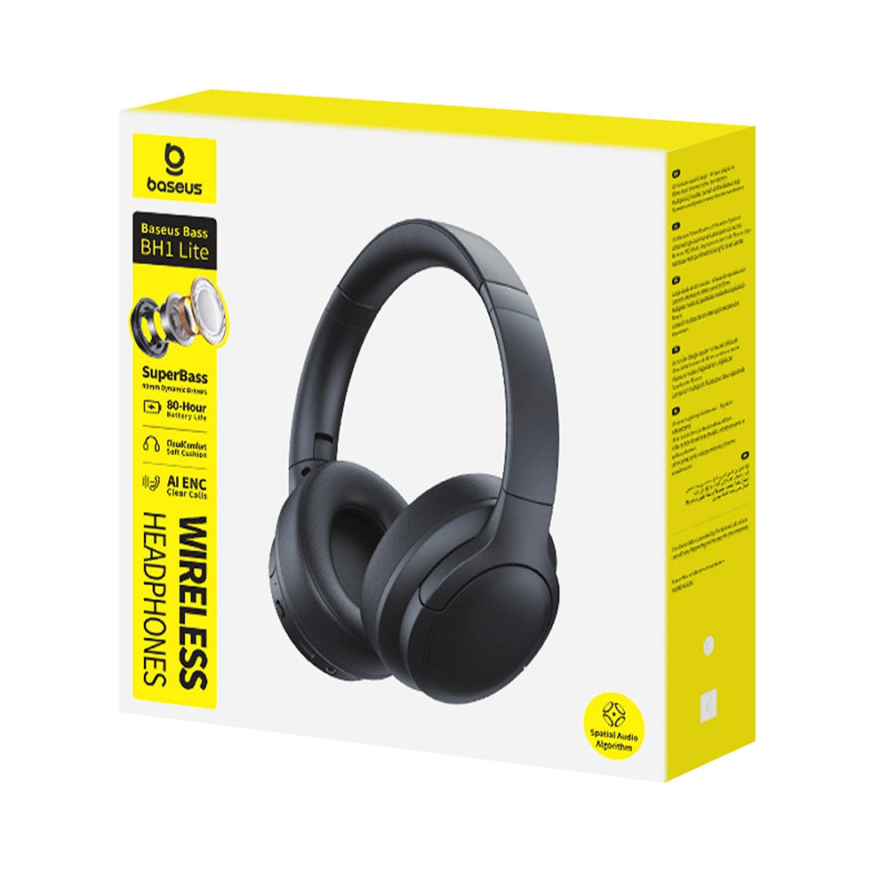 Handsfree Bluetooth Baseus BH1 Lite, A2DP, Black A0203C00