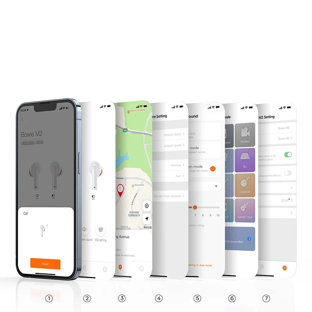 Handsfree Bluetooth Baseus Bowie M2, TWS, White A00024000221-Z1