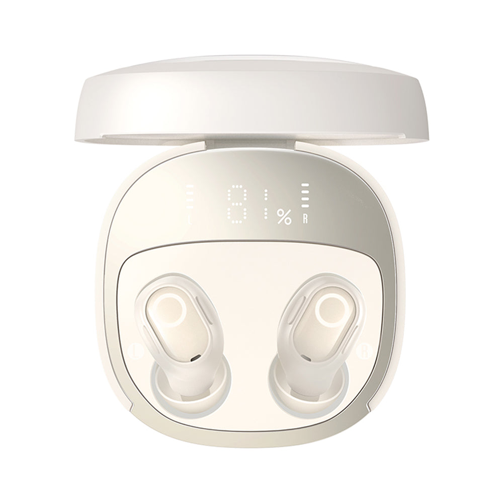 Handsfree Bluetooth Baseus WM02+, TWS, White NGTW370302