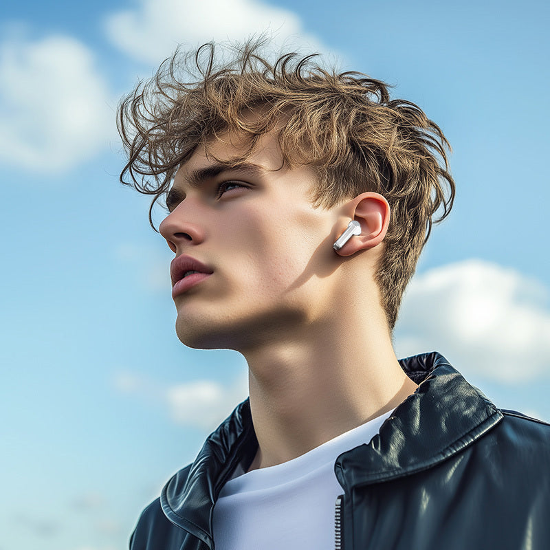 Handsfree Bluetooth Borofone BW88 Deep Rhyme, TWS, White