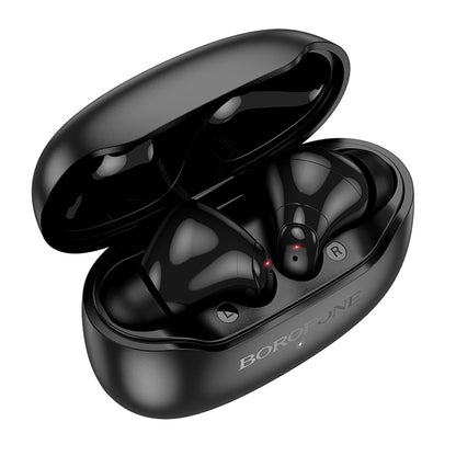 Handsfree Bluetooth Borofone FQ1 Shine, TWS, Black
