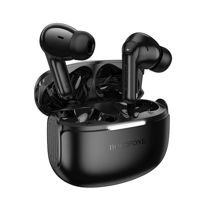 Handsfree Bluetooth Borofone FQ9 Peaceful, TWS, Black
