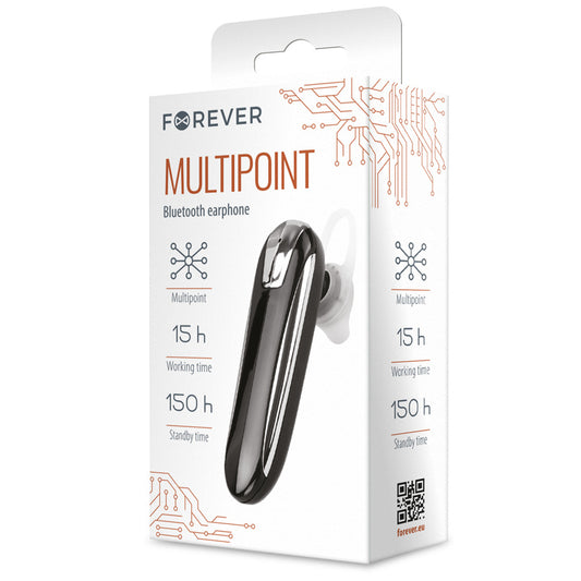 Handsfree Bluetooth Forever FBE-01, MultiPoint, Black 