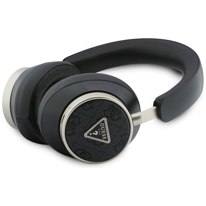Handsfree Bluetooth Guess 4G Gold Triangle Logo, A2DP, Black
