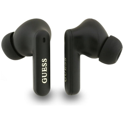 Handsfree Bluetooth Guess 4G Classic Metal Logo, TWS, Black