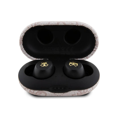 Handsfree Bluetooth Guess 4G Metal, TWS, Pink