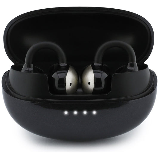 Handsfree Bluetooth Guess Metallic Finish Electroplated Parts Classic, TWS, Black