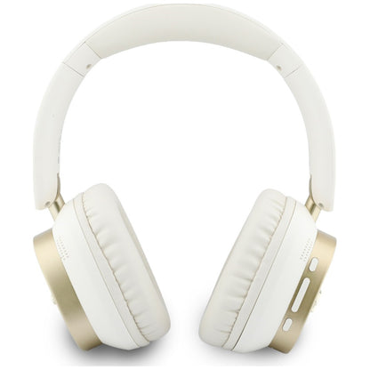 Handsfree Bluetooth Guess Rectangle Metal Script, A2DP, White